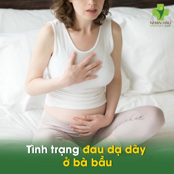 Tình trạng đau dạ dày ở bà bầu