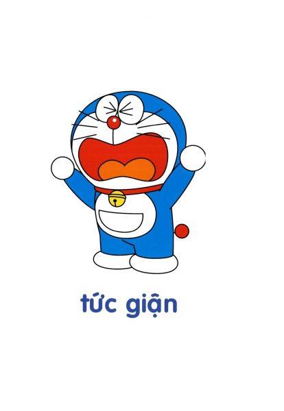 Hình ảnh Doremon tức giận