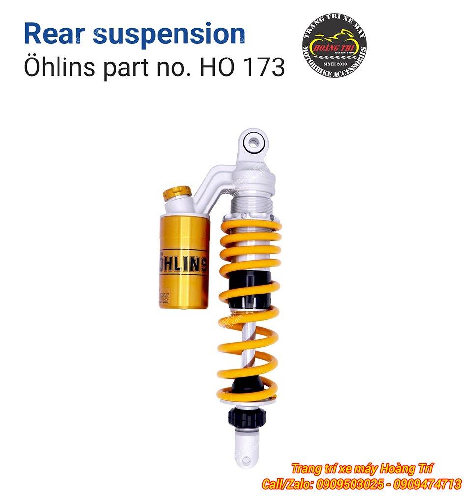 Cận cảnh phuộc Ohlins HO173 dành cho SH Mode hàng chính hãng