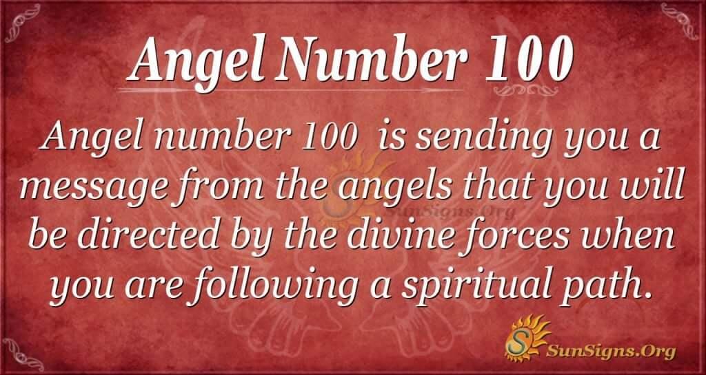 Angel Number 100