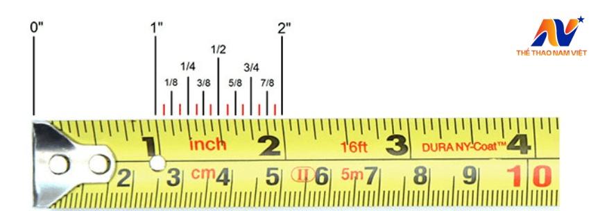 Cách đọc thông số trên thước dây đúng chuẩn