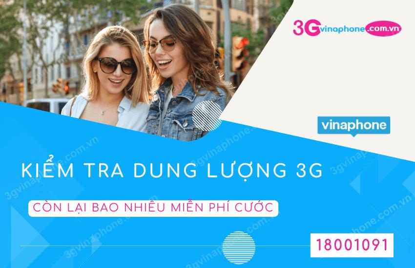 kiem tra dung luong goi 3g vinaphone