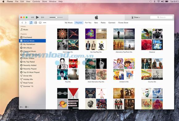 iTunes cho Mac